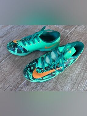 Nike KD6 Easter Green Camo Men's Athletic Shoes